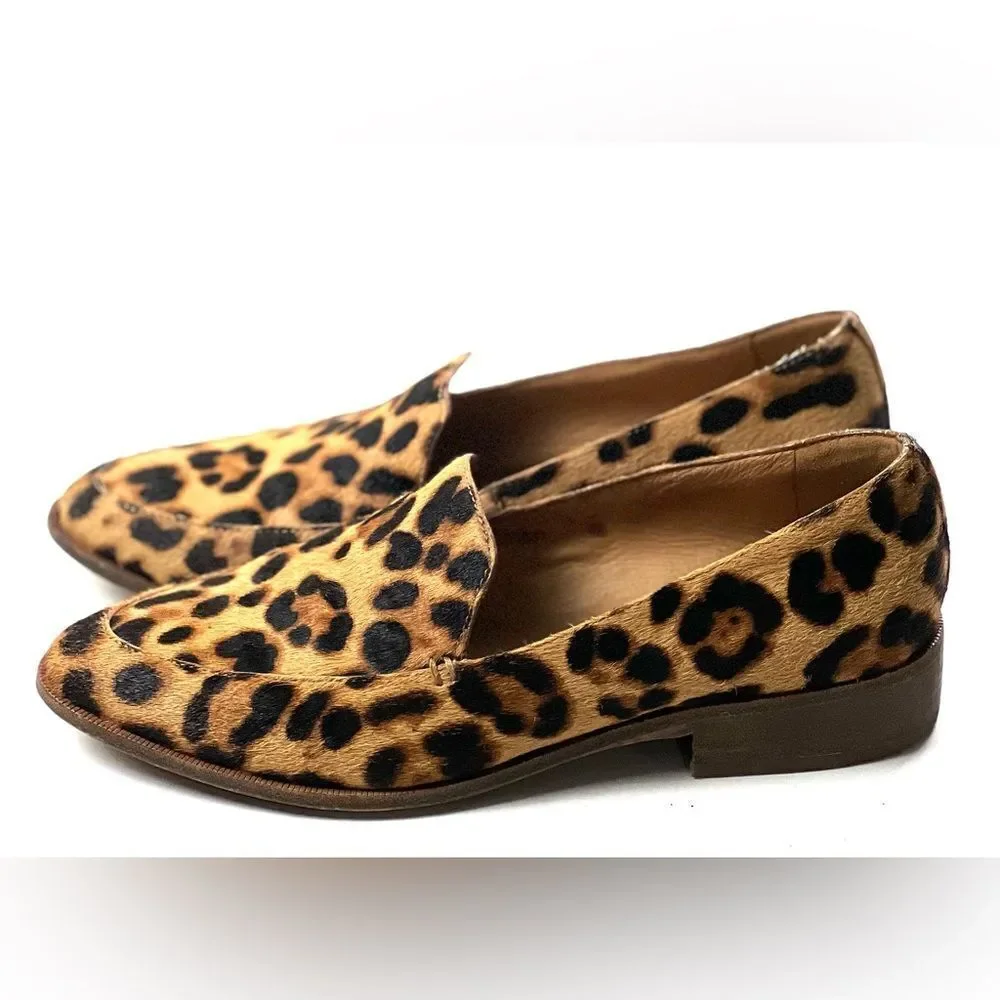 Madewell Frances Leopard Print Loafers